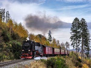 Vaping on the Vale of Rheidol railway